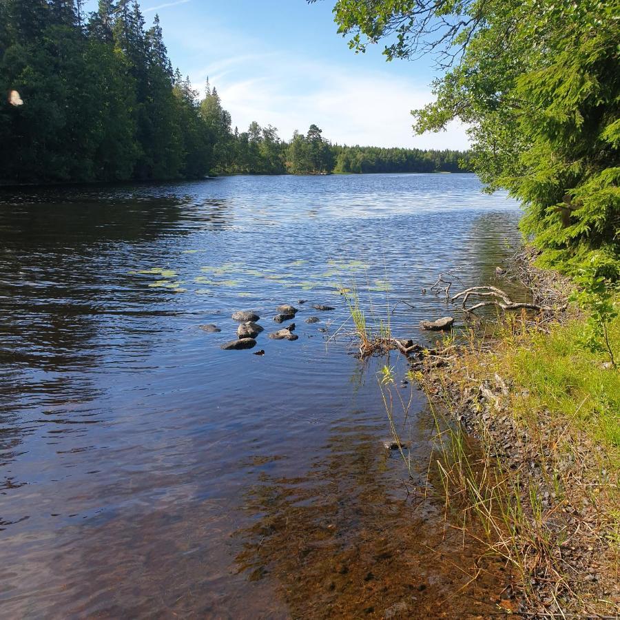 Cabin near lake&beautiful nature reserve. Bodafors Extérieur photo